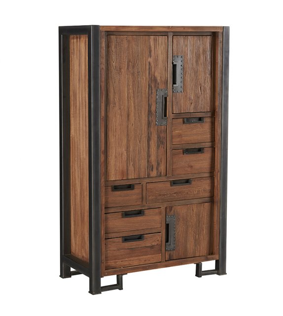 Armoire 3 portes WALES en teck - CASITA