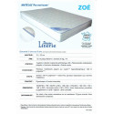 Matelas ZOE 140X190 - PASSION LITERIE