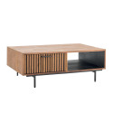 Table basse OPLAND 2 tiroirs 1 niche - CASITA